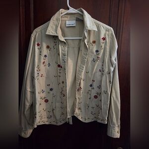 Fashion Bug Emnroidered Jacket- Size Large